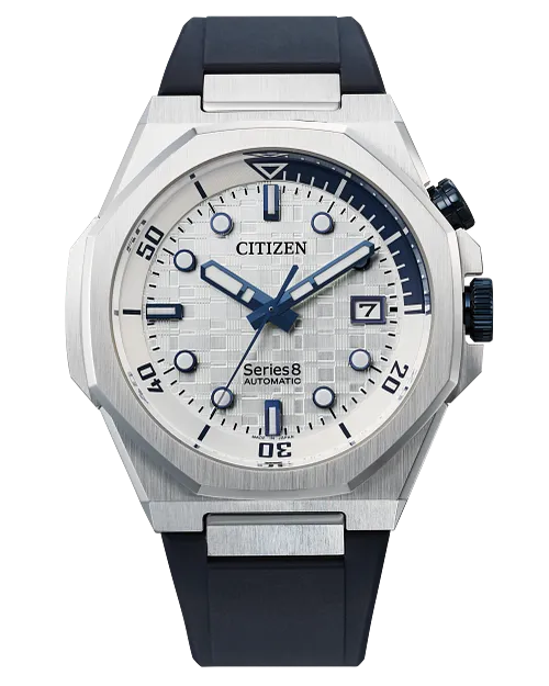 Series8 890 White Dial Polyurethane Strap NB6060-07A | CITIZEN Series8 890 White Dial Polyurethane Strap NB6060-07A | CITIZEN